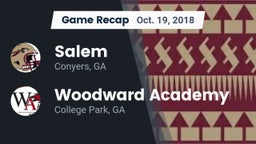 Recap: Salem  vs. Woodward Academy 2018