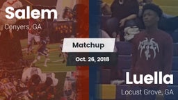 Matchup: Salem  vs. Luella  2018
