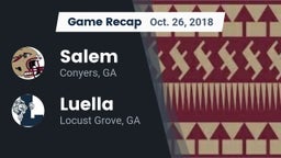 Recap: Salem  vs. Luella  2018