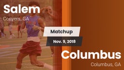 Matchup: Salem  vs. Columbus  2018