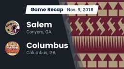 Recap: Salem  vs. Columbus  2018