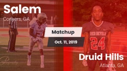 Matchup: Salem  vs. Druid Hills  2019