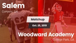 Matchup: Salem  vs. Woodward Academy 2019