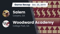 Recap: Salem  vs. Woodward Academy 2019