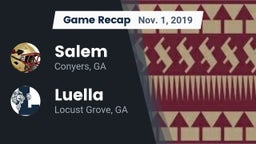 Recap: Salem  vs. Luella  2019