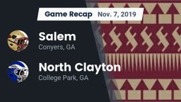 Recap: Salem  vs. North Clayton  2019