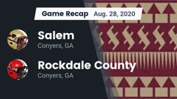 Recap: Salem  vs. Rockdale County  2020