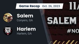 Recap: Salem  vs. Harlem  2023