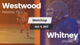 Matchup: Westwood  vs. Whitney  2017