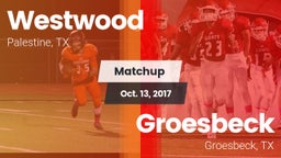 Matchup: Westwood  vs. Groesbeck  2017