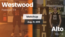 Matchup: Westwood  vs. Alto  2018