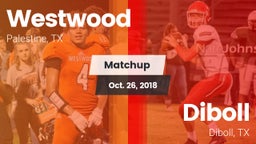 Matchup: Westwood  vs. Diboll  2018