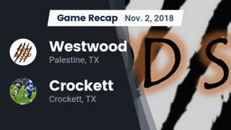 Recap: Westwood  vs. Crockett  2018