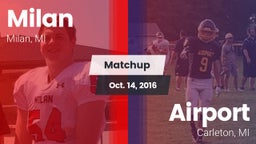 Matchup: Milan  vs. Airport  2016