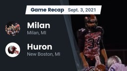 Recap: Milan  vs. Huron  2021