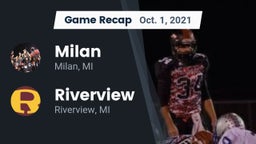 Recap: Milan  vs. Riverview  2021