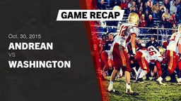 Recap: Andrean  vs. Washington  2015