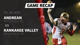 Recap: Andrean  vs. Kankakee Valley  2015