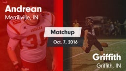 Matchup: Andrean  vs. Griffith  2016