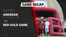 Recap: Andrean  vs. Red Gold Game 2017