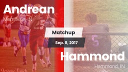 Matchup: Andrean  vs. Hammond  2017