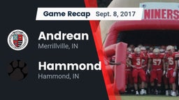 Recap: Andrean  vs. Hammond  2017
