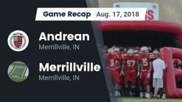 Recap: Andrean  vs. Merrillville  2018