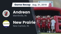 Recap: Andrean  vs. New Prairie  2018