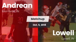 Matchup: Andrean  vs. Lowell  2018