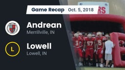 Recap: Andrean  vs. Lowell  2018