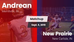 Matchup: Andrean  vs. New Prairie  2019