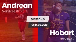 Matchup: Andrean  vs. Hobart  2019