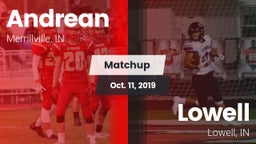 Matchup: Andrean  vs. Lowell  2019