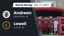 Recap: Andrean  vs. Lowell  2019