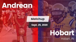 Matchup: Andrean  vs. Hobart  2020