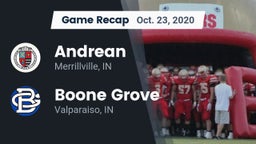 Recap: Andrean  vs. Boone Grove  2020
