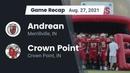 Recap: Andrean  vs. Crown Point  2021