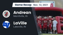 Recap: Andrean  vs. LaVille  2021