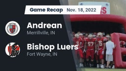 Recap: Andrean  vs. Bishop Luers  2022