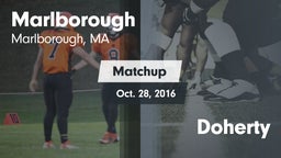 Matchup: Marlborough High vs. Doherty 2016