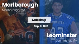 Matchup: Marlborough High vs. Leominster  2017