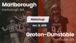 Matchup: Marlborough High vs. Groton-Dunstable  2016