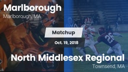 Matchup: Marlborough High vs. North Middlesex Regional  2016