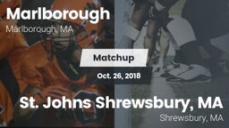 Matchup: Marlborough High vs. St. Johns  Shrewsbury, MA 2016