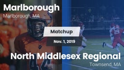 Matchup: Marlborough High vs. North Middlesex Regional  2019