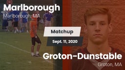 Matchup: Marlborough High vs. Groton-Dunstable  2020