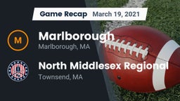 Recap: Marlborough  vs. North Middlesex Regional  2021