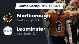 Recap: Marlborough  vs. Leominster  2021