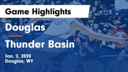 Douglas  vs Thunder Basin  Game Highlights - Jan. 2, 2020