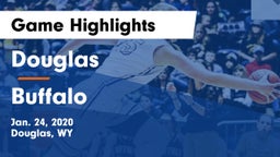 Douglas  vs Buffalo  Game Highlights - Jan. 24, 2020